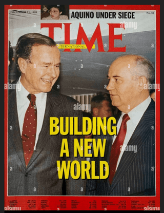 Front cover of TIME magazine in January 1989