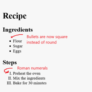 Ordered vs. Unordered Lists in HTML: What’s the Difference, Really ...