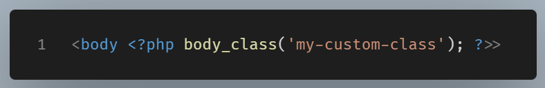 Example of passing a class directly as an argument.